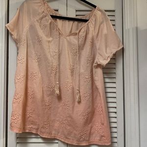 Kim Roger’s short sleeve top. EUC